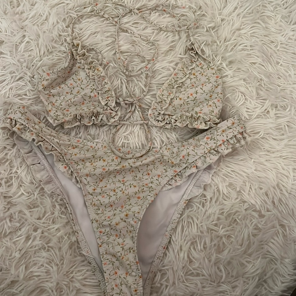 bikini top and bottoms